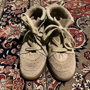 ISABEL MARANT
Bobby wedge sneakers